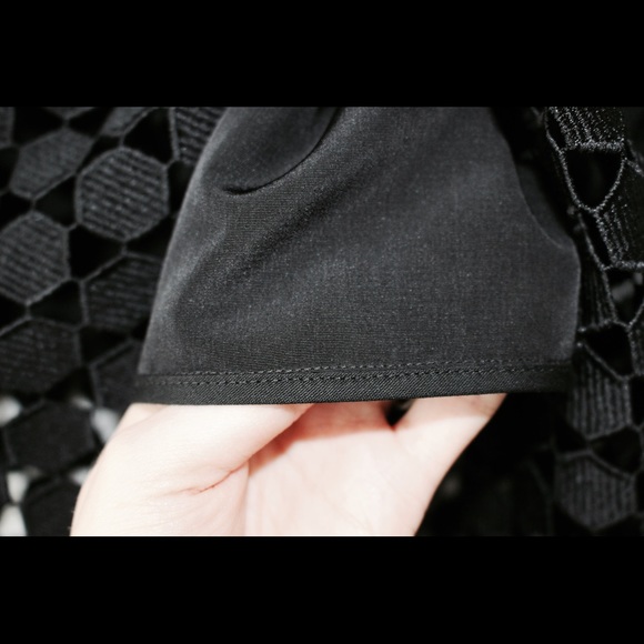 Straight Giupure Lace Midi Skirt - Picture 6 of 7